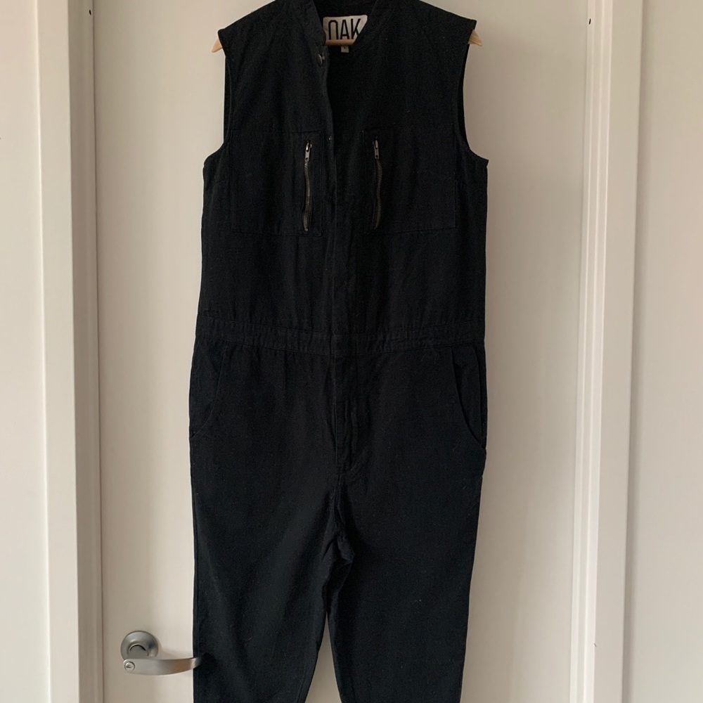 OAK NYC cropped boiler suit